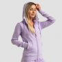 Ženska dukserica Limitless Zip Up Lavender - GymBeam XXL