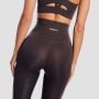 Women‘s Aura Leggings Tee Brown - GymBeam XXL