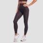 Women‘s Aura Leggings Tee Brown - GymBeam XXL