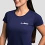 Women’s Basic T-Shirt Navy Blue - GymBeam M
