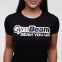 Ženska majica Beam Black - GymBeam M