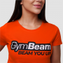 Ženska majica Beam Orange - GymBeam XS