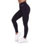 Women‘s BEAT Leggings Black - GymBeam XXL