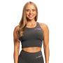 Women‘s BEAT Sports Top Charcoal - GymBeam M