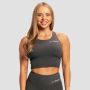 Women‘s BEAT Sports Top Charcoal - GymBeam M