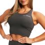 Women‘s BEAT Sports Top Charcoal - GymBeam M