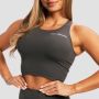 Women‘s BEAT Sports Top Charcoal - GymBeam M