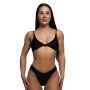 CURACAO Bikini Bottoms Black - GymBeam S