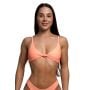 CURACAO Bikini Top Peach - GymBeam M