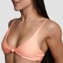 CURACAO Bikini Top Peach - GymBeam M