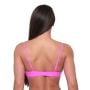 Women‘s Bikini Top CURACAO Pink - GymBeam XL