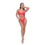 Women‘s Bikini Top HAWAII Red - GymBeam M