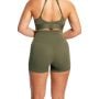 Women‘s Combat Shorts Olive Grey - GymBeam XL