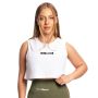 Women‘s Combat Tank Top White - GymBeam L