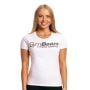 Women‘s Fitness White T-Shirt - GymBeam S
