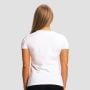 Women‘s Fitness White T-Shirt - GymBeam S