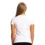 Women‘s Fitness White T-Shirt - GymBeam S