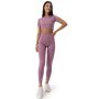 Ženski crop top FLO Violet - GymBeam XL