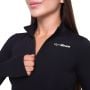 Women‘s Ignite Sports Top Black - GymBeam XL