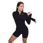 Women‘s Ignite Sports Top Black - GymBeam XL