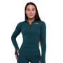 Women‘s Ignite Sports Top Dark Green - GymBeam M
