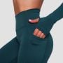 Women‘s Ignite Leggings Dark Green - GymBeam L