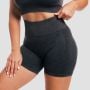 Women‘s Lift Seamless Shorts Coal - GymBeam XL