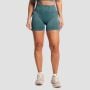 Women‘s Lift Seamless Shorts Petrol - GymBeam XL