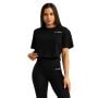 Ženski Crop Top Limitless Black - GymBeam S