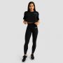 Ženski Crop Top Limitless Black - GymBeam S