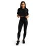 Ženski Crop Top Limitless Black - GymBeam S
