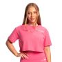 Women‘s Limitless Cropped T-Shirt Dragonfruit - GymBeam S