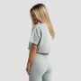 Ženski Crop Top Limitless Eucalypt - GymBeam S