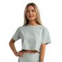 Ženski Crop Top Limitless Eucalypt - GymBeam S