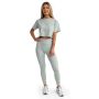 Ženski Crop Top Limitless Eucalypt - GymBeam S