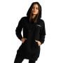 Women‘s Limitless Longline Hoodie Black - GymBeam L
