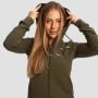 Women‘s Limitless Zip Up Hoodie Espresso - GymBeam S