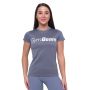 Women‘s Mesh T-shirt Essence Denim Blue - GymBeam S