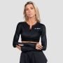Women‘s Prime Sports Top Black - GymBeam XXL