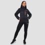 Women‘s Puffer Jacket Black/Orange - GymBeam XL