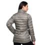 Women‘s Puffer Jacket Vetiver/Black - GymBeam XL