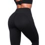 Women‘s Pulse Running Leggings Black - GymBeam L
