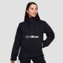 Women‘s Rain Smock Jacket Black - GymBeam L