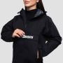 Women‘s Rain Smock Jacket Black - GymBeam L