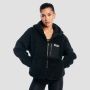 Women‘s Sherpa Jacket Black - GymBeam S