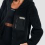 Women‘s Sherpa Jacket Black - GymBeam S