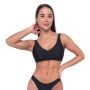 Women‘s Sports Bikini Top Black - GymBeam XL