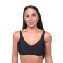 Women‘s Sports Bikini Top Black - GymBeam XL