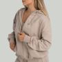 Women‘s Zip Hoodie Taupe - STRIX XS