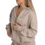 Women‘s Zip Hoodie Taupe - STRIX XS